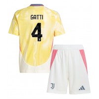 Juventus Federico Gatti #4 Replica Away Minikit 2024-25 Short Sleeve (+ pants)